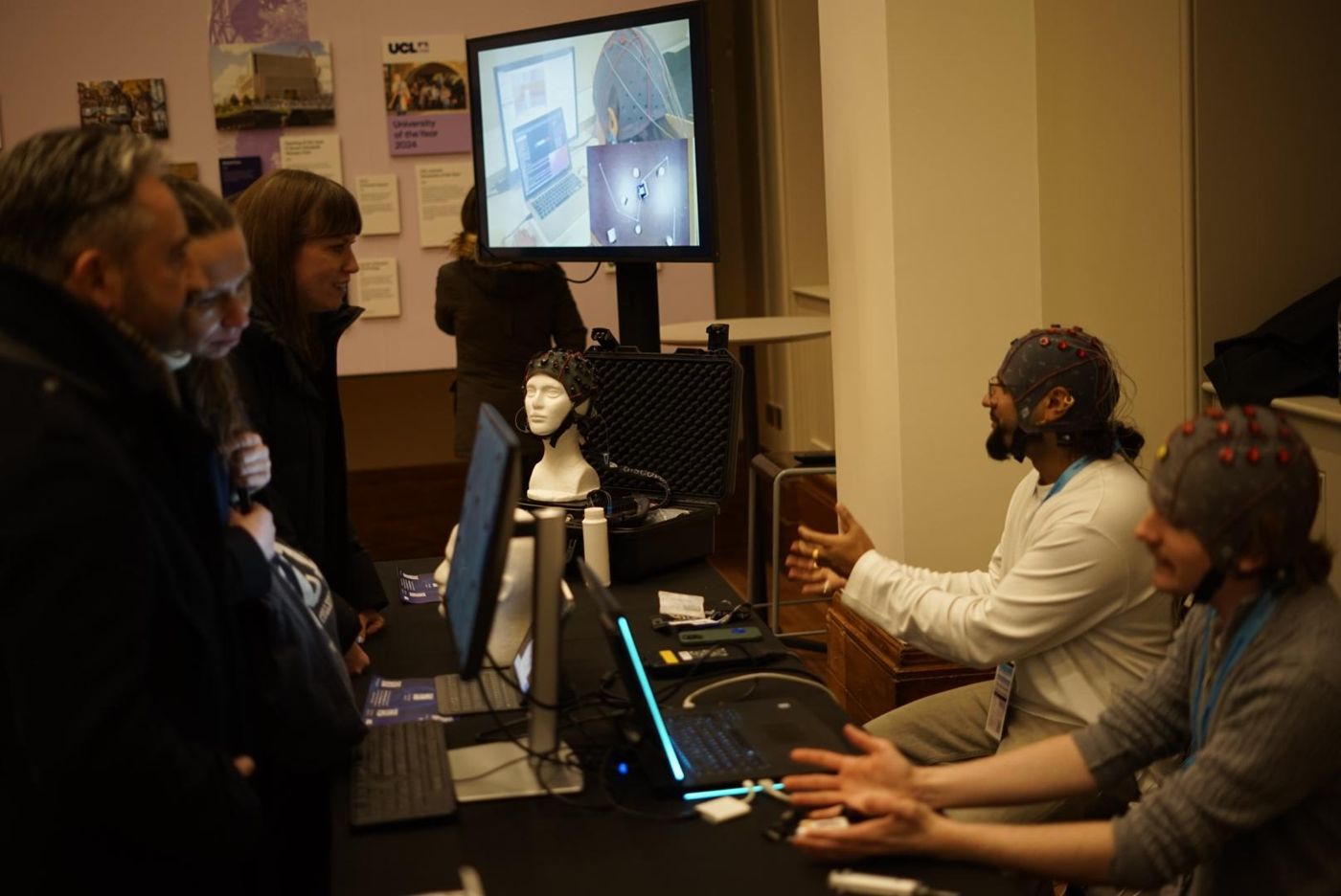 Running a BCI demo for visitors